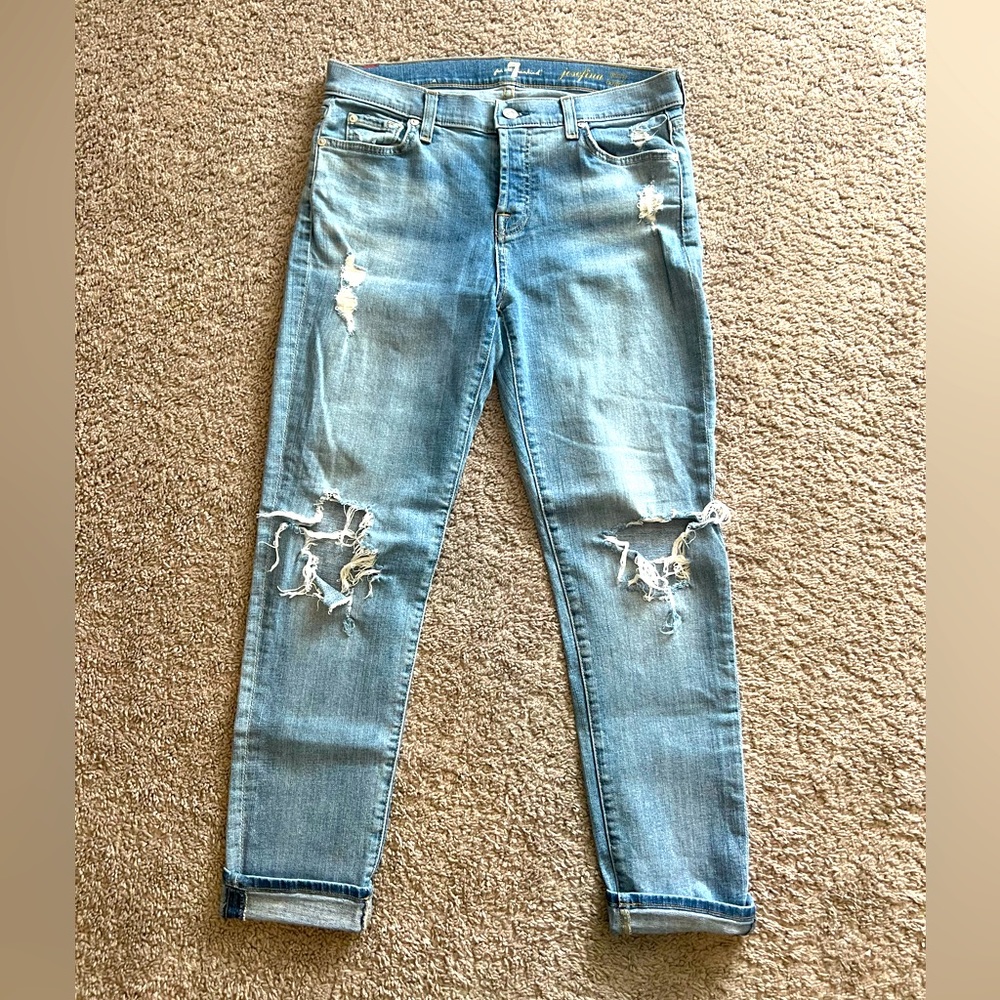 Seven For all Mankind boyfriend cut jeans